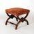 French Carved Walnut Curule-Form Stool, French, Circa 1830 For Sale - Image 3 of 12