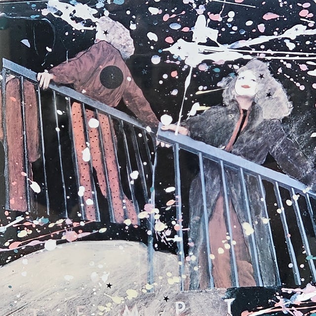 Paper Framed Collage Art Print Portrait of Woman "Tempt" by @I8i For Sale - Image 7 of 8