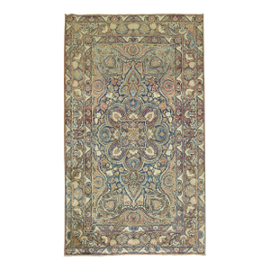 Antique Lavar Kerman, 4'1'' X 6'7''
