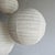 Japanese-Style Rattan and Natural Linen Pendant Light, 1980s For Sale - Image 15 of 17