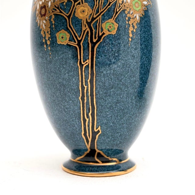 Antique Art Nouveau Vases from Royal Worcester, 1890, Set of 2 For Sale - Image 9 of 11