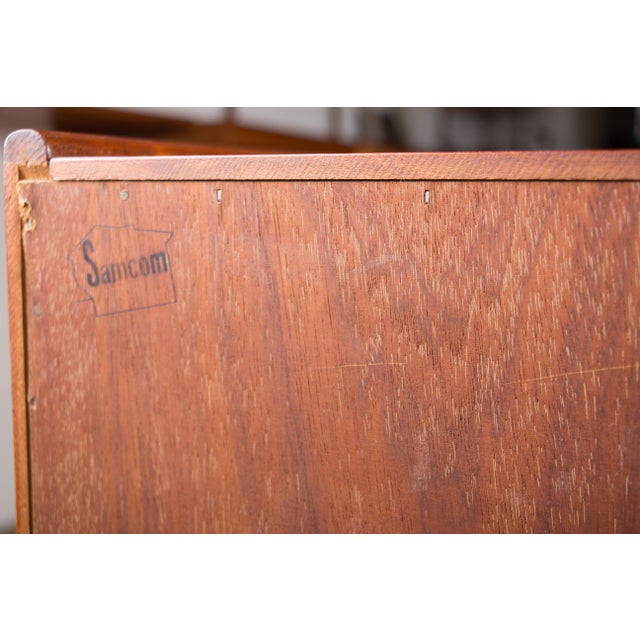 Danish Teak Sideboard by Johannes Andersen for Skaaning Mobelfabrik, 1960 For Sale - Image 9 of 18