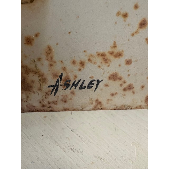 1940s "Exit Only- Do Not Enter” Metal Sign For Sale - Image 4 of 5