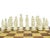 Mid 20th Century Medieval E.S. Lowe Chess Set With Large Wooden Board- 33 Pieces For Sale - Image 4 of 11