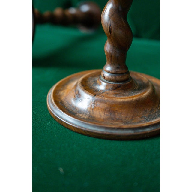 Antique Turned Candlesticks, 1800s, Set of 2 For Sale - Image 4 of 7