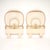 A beautiful and highly unusual pair of vintage Venetian grotto style headboards by Hille. They were made in England, they...