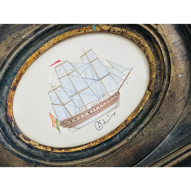 This little sailboat is all about quiet precision and old-world charm. Every line—from the delicate rigging to the softly...