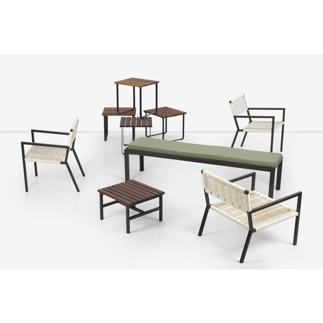 Attributed to Van Keppel Green "Vkg" Outdoor/Indoor Low End Table For Sale - Image 9 of 9