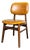 Large French Oak Upholstered Dining Chair, 1970s For Sale