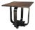 Art Deco Italian Coffee Table in Wood and Black Wood, 1930s For Sale