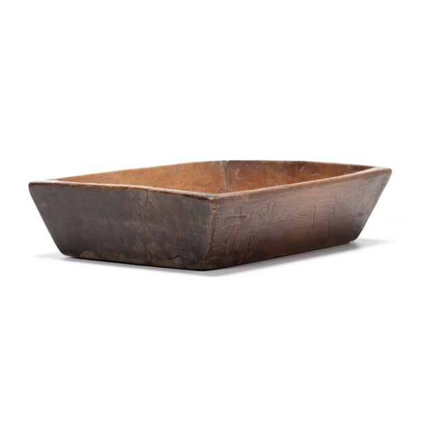 Large Chinese Rustic Wooden Tray, C. 1900 For Sale In Chicago - Image 6 of 6