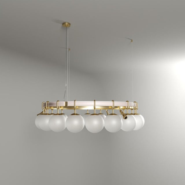 Pearl Suspension Lamp by Creativemary For Sale - Image 13 of 16