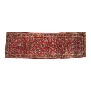 Vintage Sarouk Rug Runner - 2'8" x 8'3" For Sale