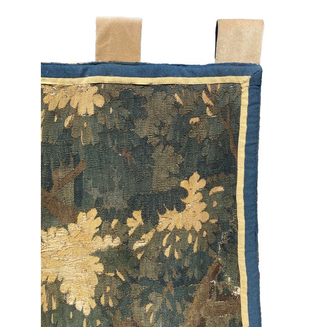 Antique 18th Century Verdure Tapestry For Sale - Image 4 of 12
