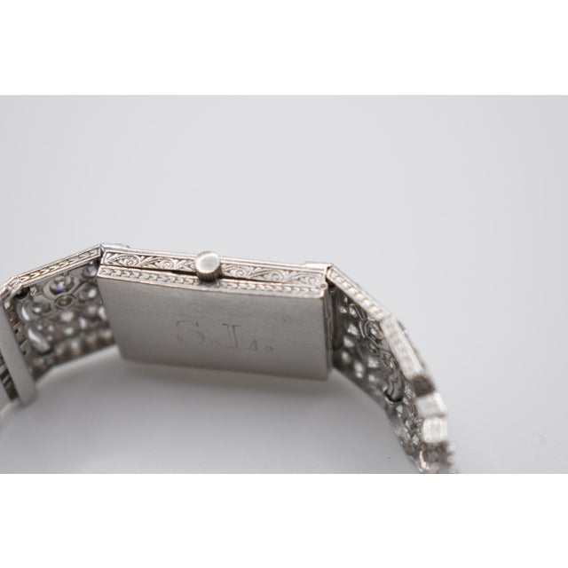 Mid 20th Century Diamond Wrist Watch For Sale - Image 12 of 15