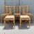 Vintage Boho Chic Rattan Dining Chairs - Set of 6 For Sale - Image 4 of 9