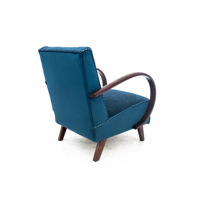 Art Deco Lounge Chair by J. Halabal, 1930 For Sale - Image 3 of 9