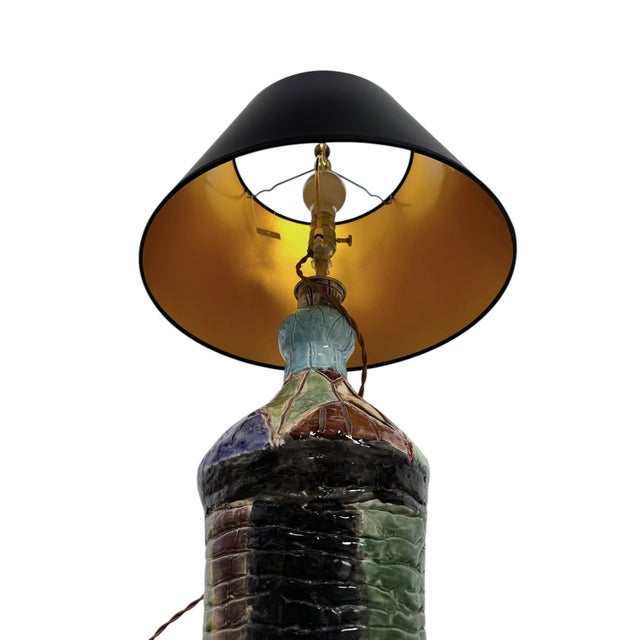 Mid 20th Century The Chroma Ceramic Vessel Lamp For Sale In Austin - Image 6 of 12