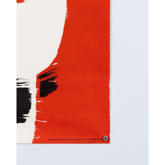 Original Porsche Poster by Strenger, 1972 For Sale - Image 10 of 11