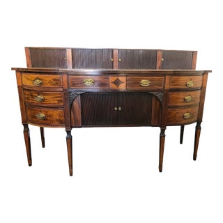 George III Scottish Mahogany Sideboard Buffet Server For Sale