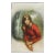 1970s Original Frank Mason Oil Painting of a Woman in Red For Sale