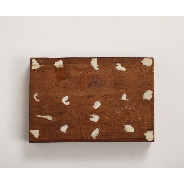 Antique 19th Century Photogravure Etched Copper Plate Mounted on Wood For Sale - Image 4 of 7