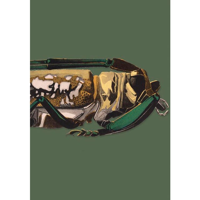 The series was produced by CFA editions from original pochior prints by E.A. Seguy. The series of insects that Seguy...