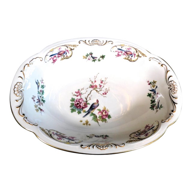 1960s Royal Bayreuth Oval Vegetable Bowl For Sale