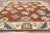 Burnt Orange High-Low Textured Oushak Rug - 08'04 X 10'05 For Sale - Image 8 of 12