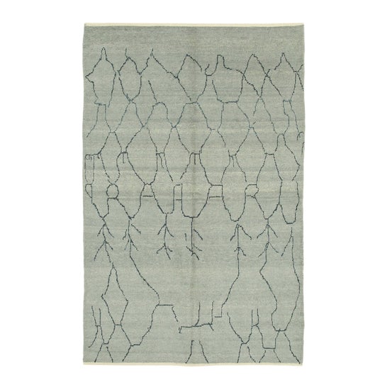 Grey Moroccan Rug, 2000s | Chairish