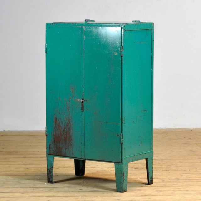 Industrial Iron Cabinet, 1970s For Sale - Image 17 of 17