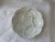 1890-1900 European porcelain oyster plate with 5 oyster wells and one dip well. This antique plate once had gold trim and...