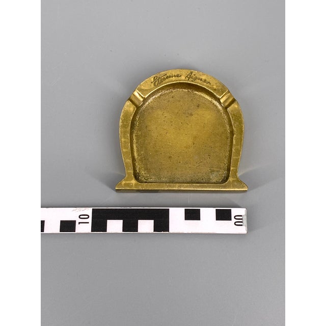 Mid-Century Modern Brass Ashtray by Etienne Aigner, 1960s For Sale - Image 6 of 7