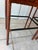 Animal Skin Vintage Woven Saddle Leather Bar Stools - A Pair For Sale - Image 7 of 13