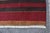 1960s 1960s Mid-Century Modern Striped Design Burgundy Turkish Vintage Wool Kilim Rug For Sale - Image 5 of 11