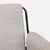 Crate and Barrel Modern Upholstered Office Chair With Metal Base For Sale In San Francisco - Image 6 of 10