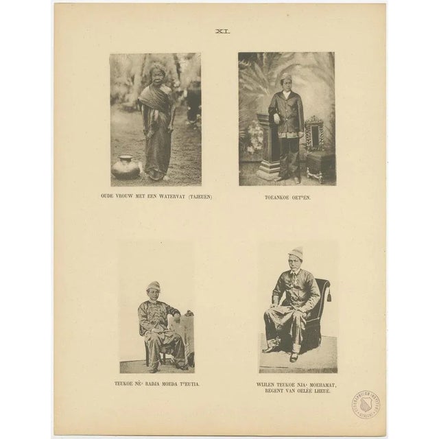 E.J. Brill,Twelve Aceh Atjeh, 1895, Print For Sale - Image 12 of 15