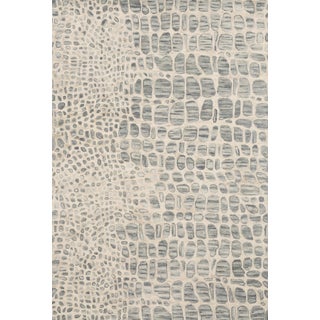 Loloi Rugs Masai Rug, Silver Gray / Ivory - 9'3"x13' For Sale