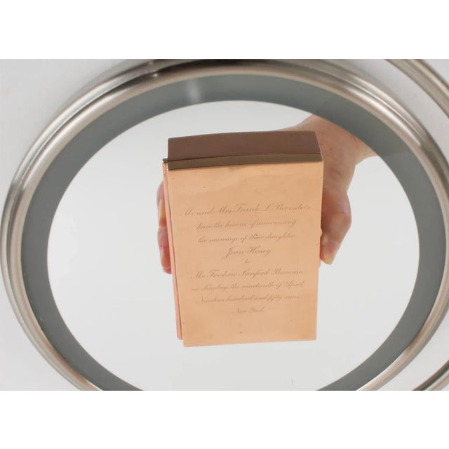 Cartier Brass and Copper Enigma Box, 1959 For Sale - Image 9 of 10