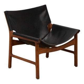 Model 103 Easy Chair by Illum Wikkelsø for Mikael Laursen, 1960s For Sale