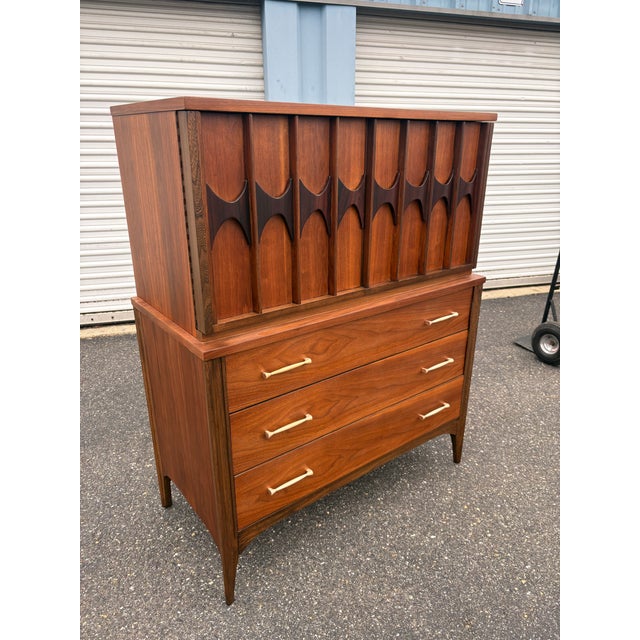 1960s 1960’s Mid Century Modern Kent Coffey Perspecta Tall Chest For Sale - Image 5 of 11