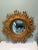 1980s Vintage Gold Sunburst Wall Mirror; Hollywood Regency Style For Sale - Image 5 of 5