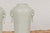 Tall and Slender Vintage White Porcelain Elephant Handles Altar Vases - A Pair For Sale - Image 4 of 12