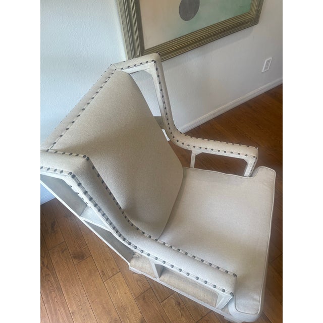 Art Deco Uttermost Side Chair For Sale - Image 3 of 10