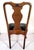 Pair 19th C English Queen Anne Mahogany Splat Back Slip Seat Side Chairs For Sale In New York - Image 6 of 15