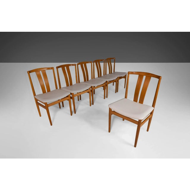 Danish Dining Chairs by Vamdrup Stolefabrik in Oak, circa 1970s - Set of 6 For Sale - Image 11 of 11