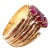 Late 20th Century Vintage Cartier Yellow Gold Ruby Ring, Size 4.5 For Sale - Image 5 of 8