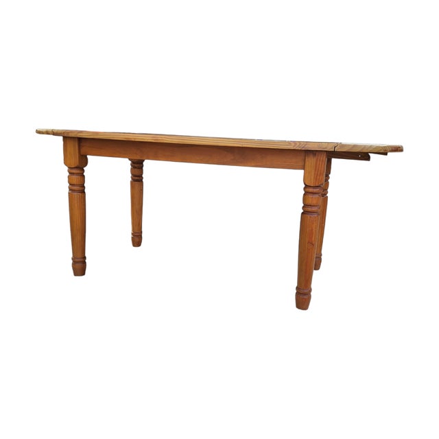 Oval Pine Extendable Dining Table, 1970s For Sale - Image 18 of 18