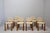 Mid-Century Modern Toscanolla Chairs by Alessandro Becchi for Giovannetti, 1970, Set of 6 For Sale - Image 3 of 17
