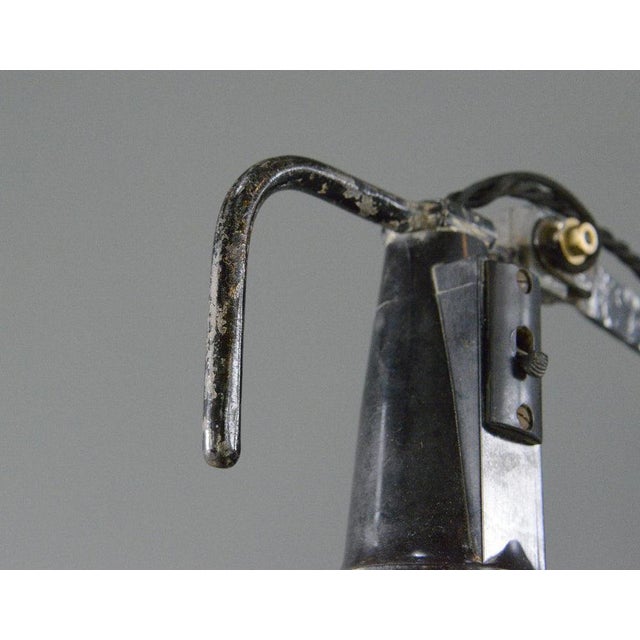 1920s Large Scissor Lamp by Wilhelm Bader, 1920s For Sale - Image 5 of 14